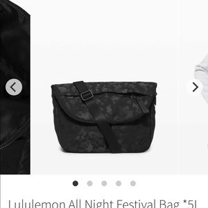 All night festival bag 5L